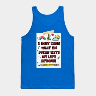 Anxiety and depression Tank Top